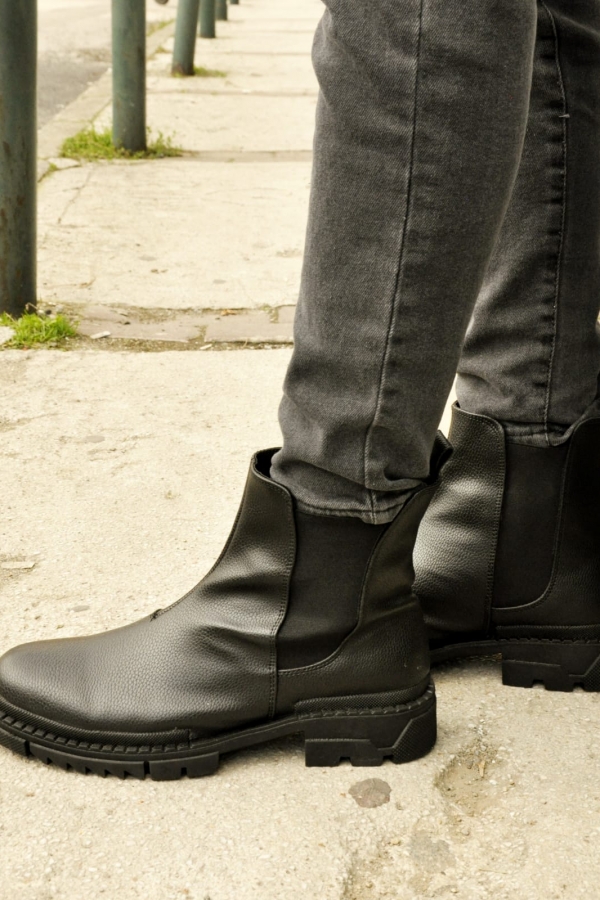 102191 Klasik Deri Bot