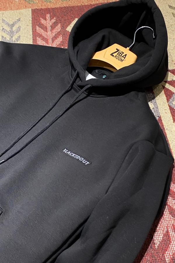 3 İplik Şardonlu Kapüşonlu Kazak