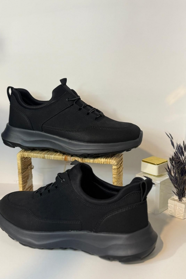 Casual siyah ayakkabı